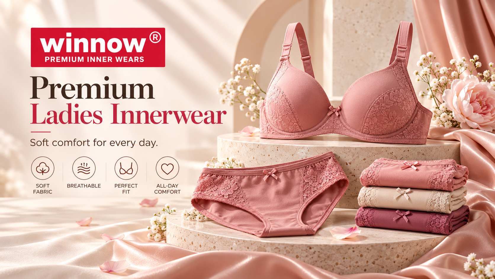 WINNOW premium ladies innerwear collection